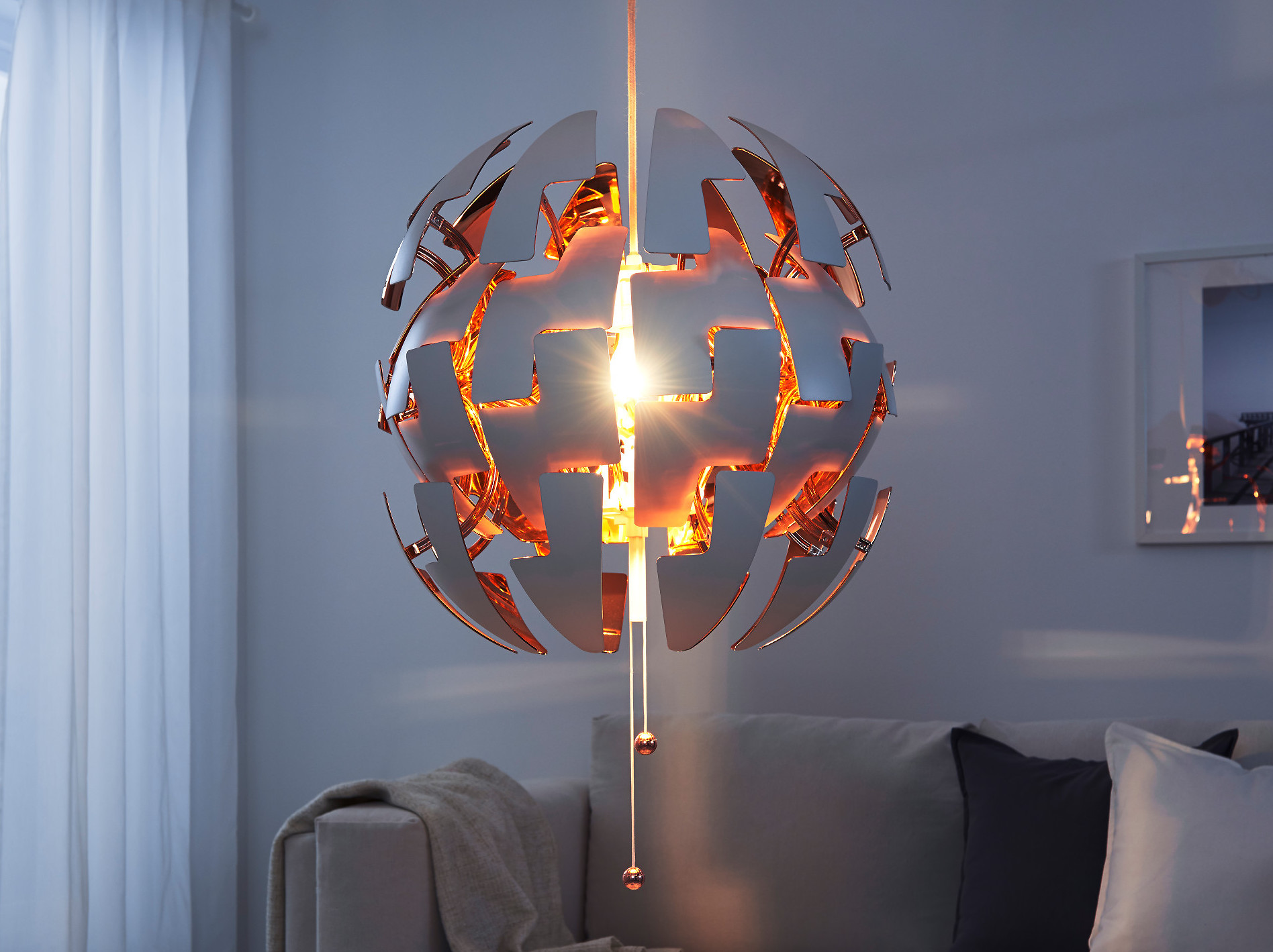Hueblog: Für tolle Lichteffekte: Hängeleuchte IKEA PS 2014 mit Philips Hue Leuchmittel ausstatten