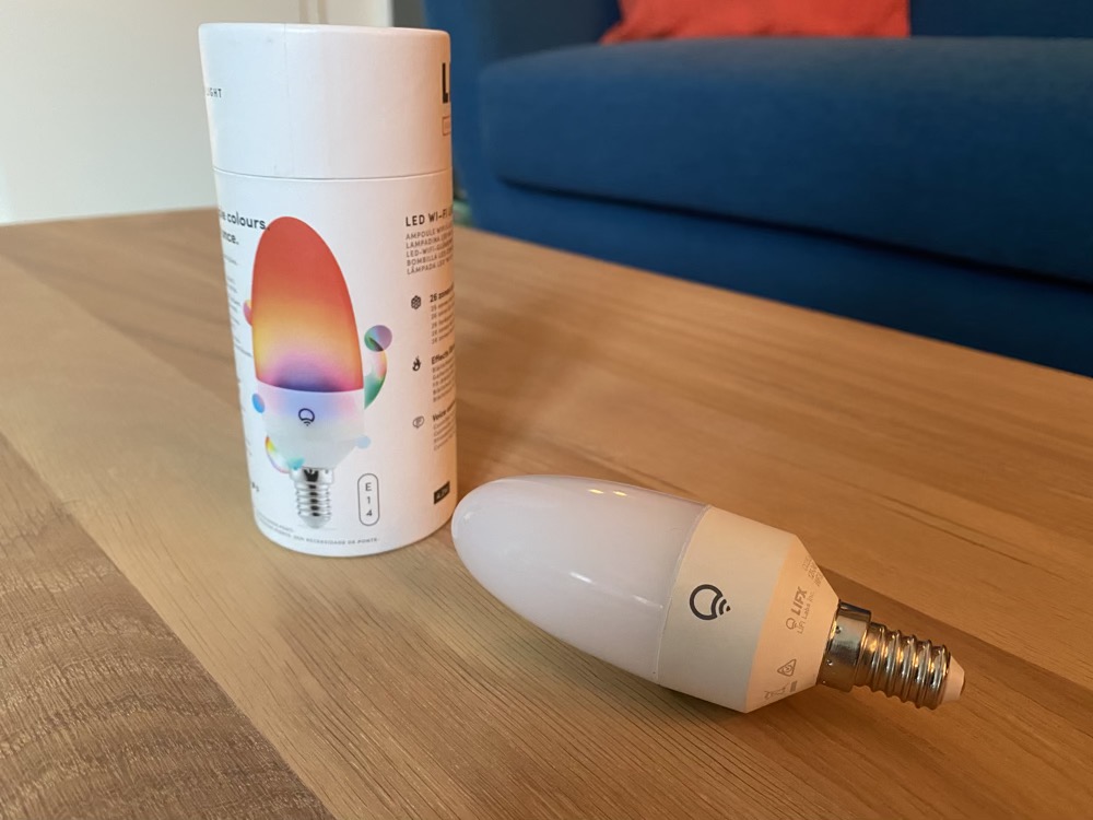 Hueblog: LIFX Candle Colour ausprobiert: Die mehrfarbige Kerzenlampe