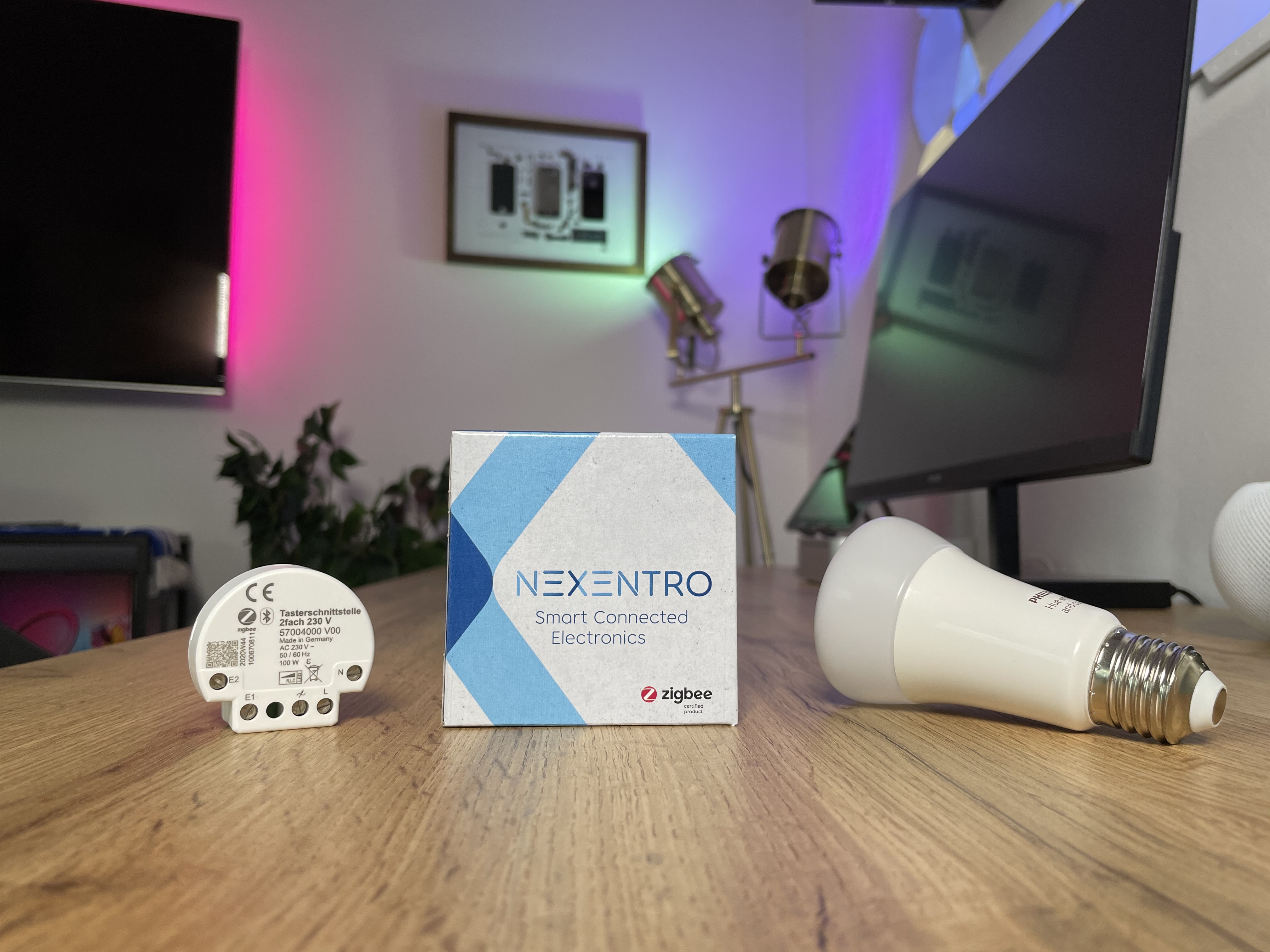 Hueblog: Erste Erfahrungen mit der Nexentro Tasterschnittstelle von Insta