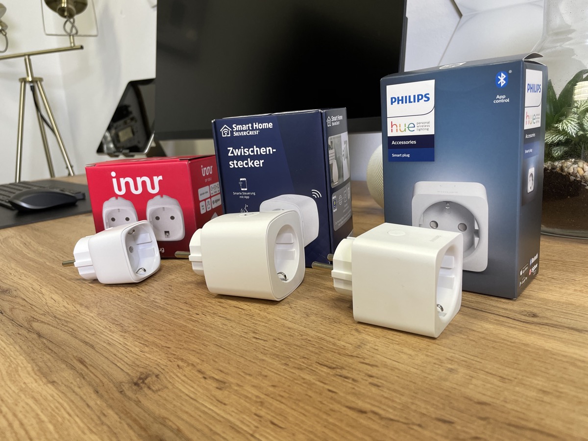 Hueblog: Drei ZigBee-Steckdosen im Vergleich: Philips Hue, Innr und Silvercrest von Lidl