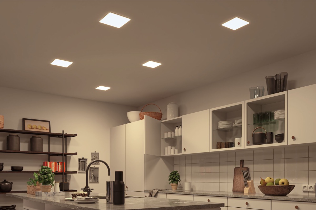 Hueblog: Paulmann Veluna: ZigBee-Einbaupanel verschmilzt förmlich mit der Decke