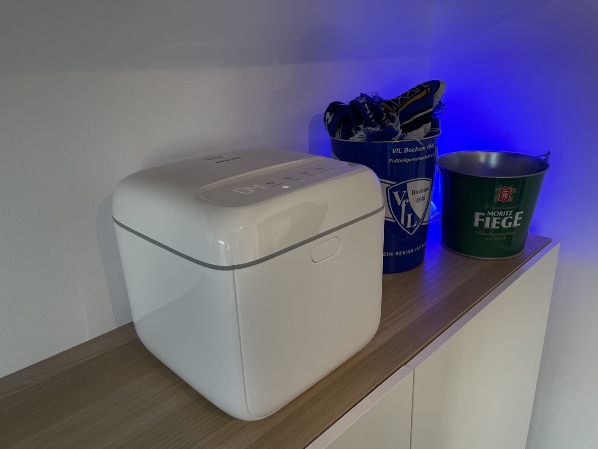 Hueblog: Neues von Signify: UV-C Desinfektionsbox ausprobiert