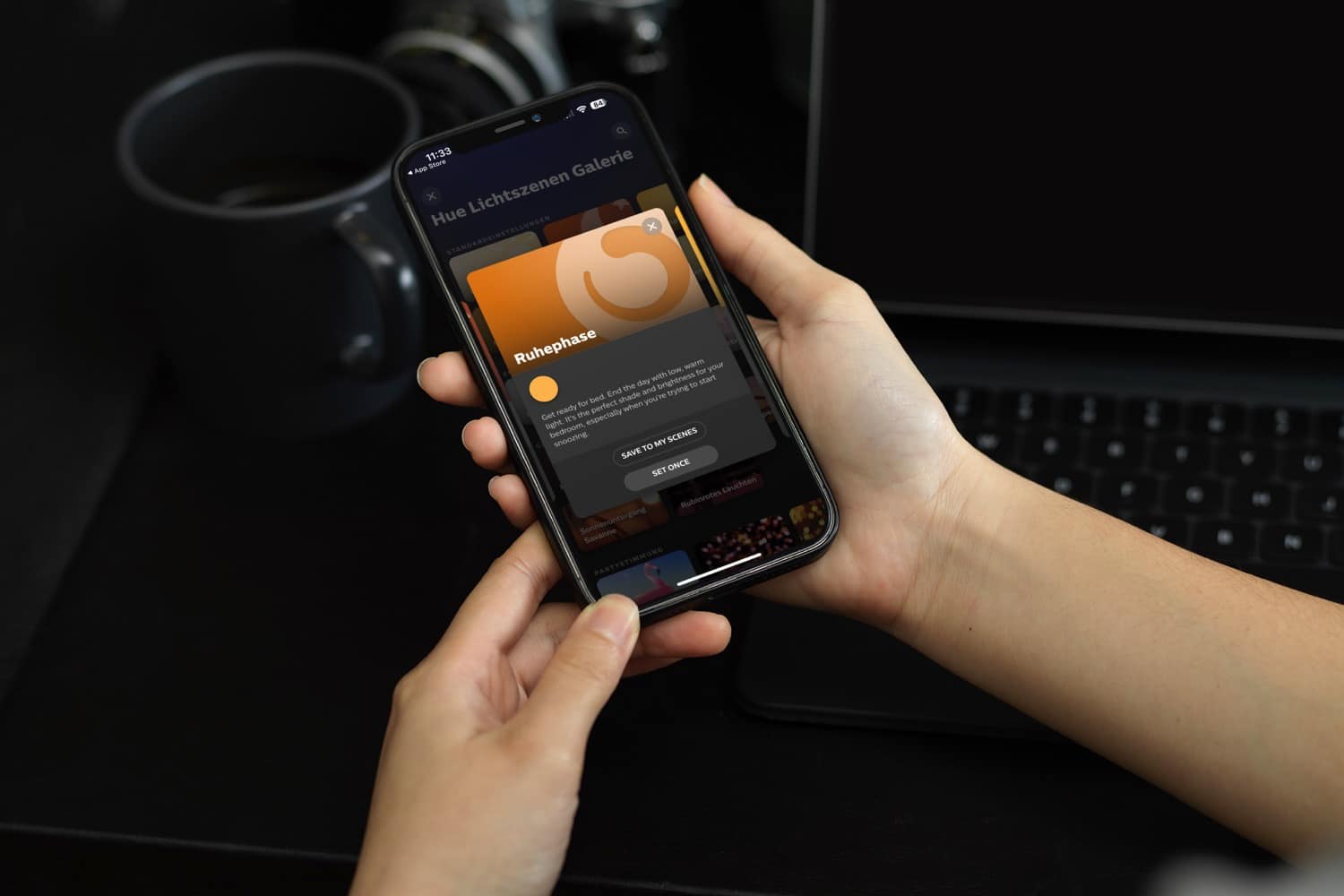 Hueblog: Ruhephase: Neue Standard-Szene für Philips Hue