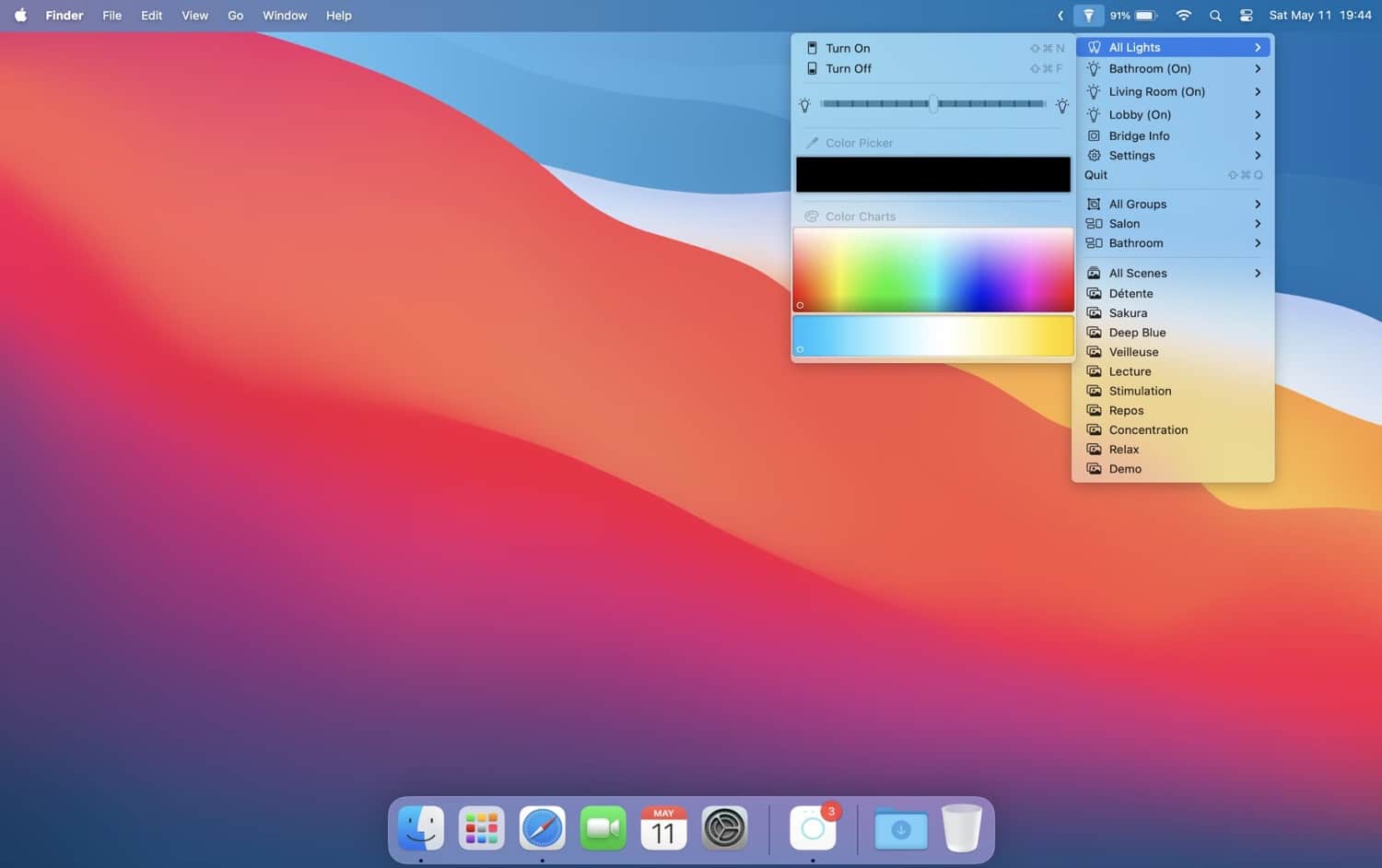 Hueblog: HueMenu: Neue Mac-App zur Licht-Steuerung veröffentlicht