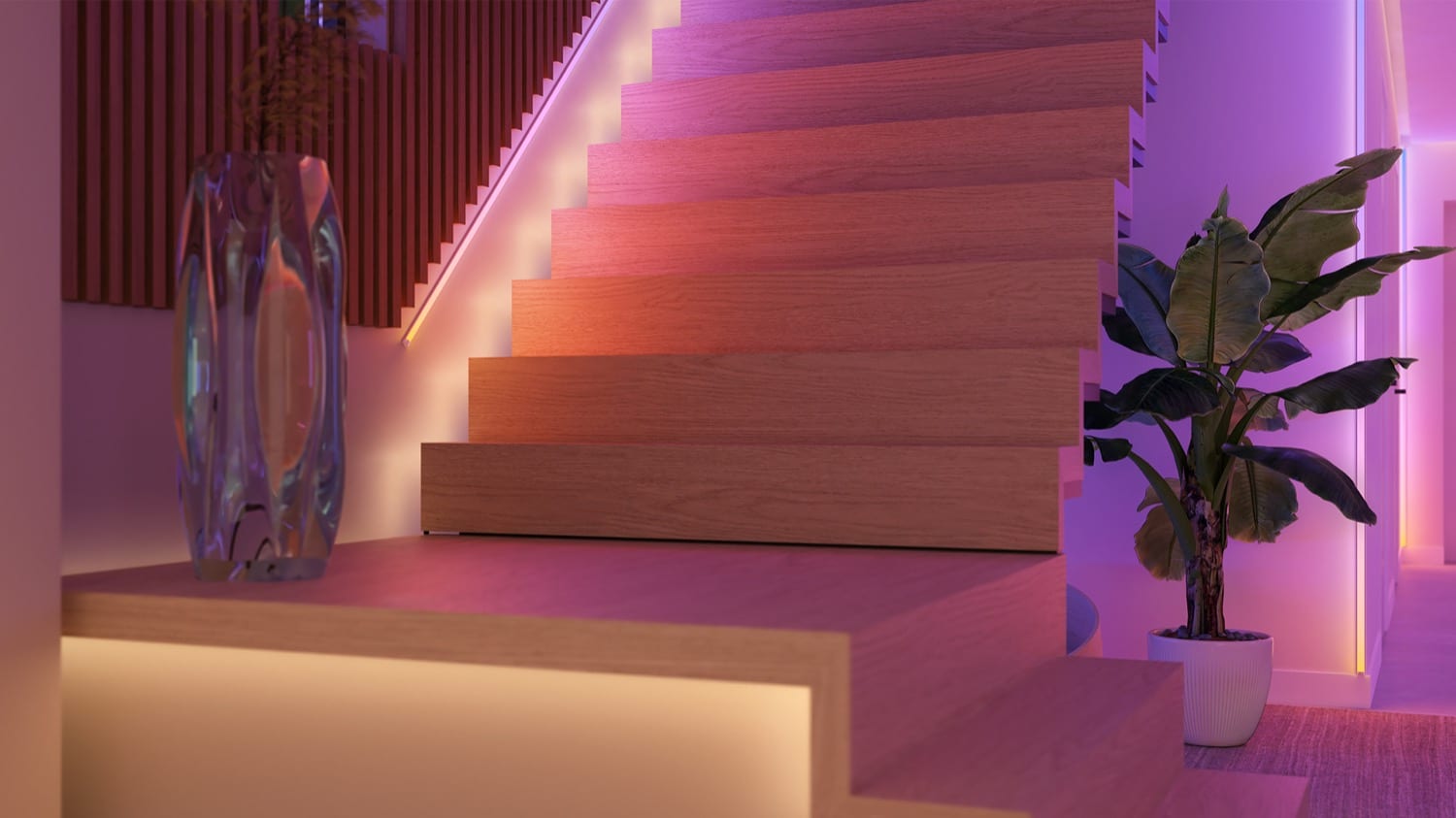 Der neue Hue Omniglow Lightstrip ist besonders schön.