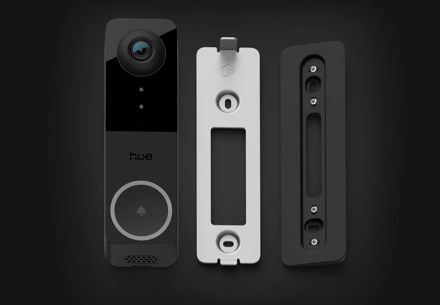 Die Einzelzeile der Hue Secure Videotürklingel