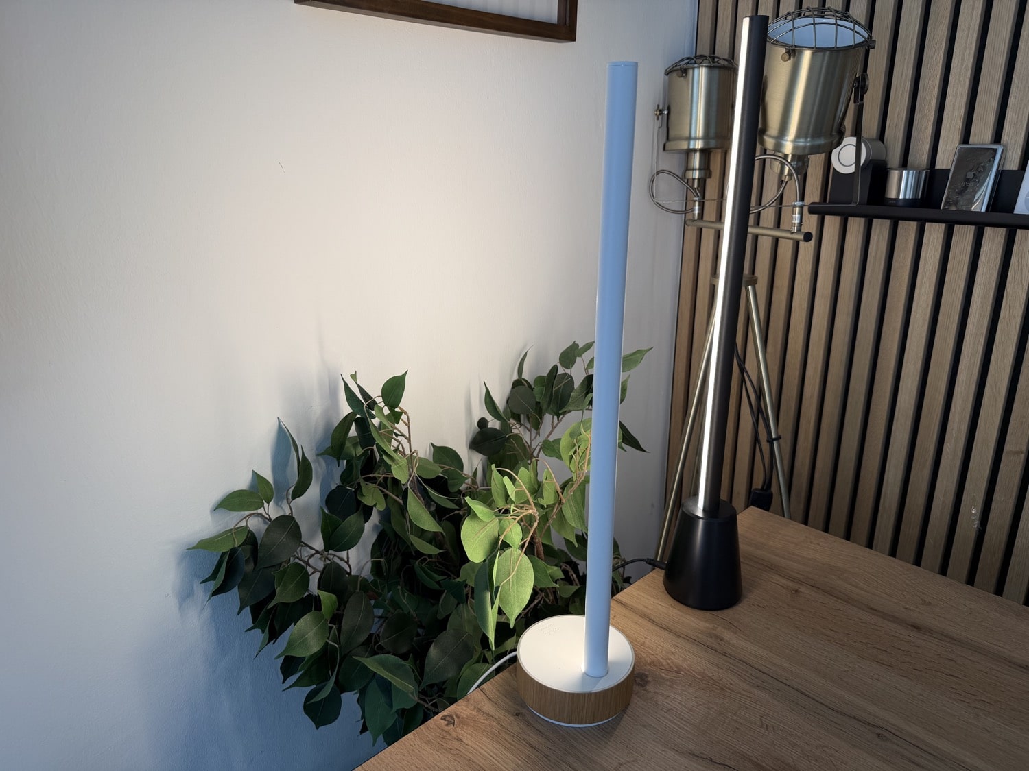 Weißes Licht mit den Hue Tischleuchten